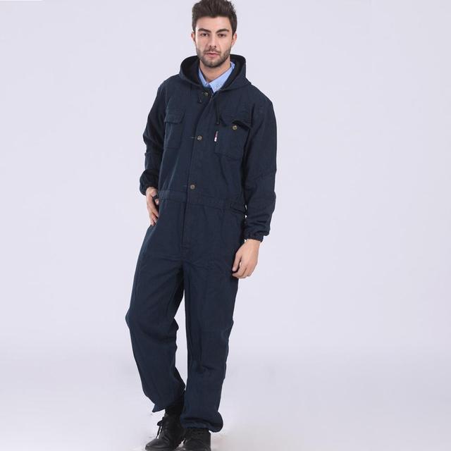 Denim Welder Suit Work ClothingCoveralls Dust Proof