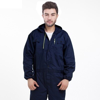 Denim Welder Suit Work ClothingCoveralls Dust Proof