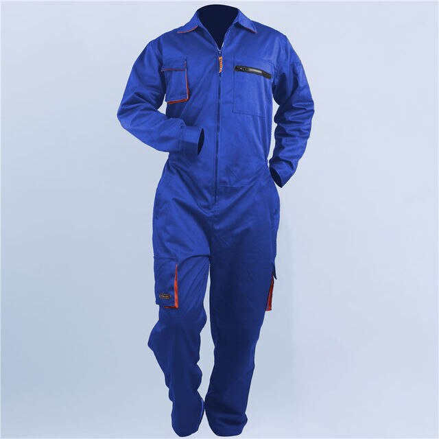 Denim Welder Suit Work ClothingCoveralls Dust Proof