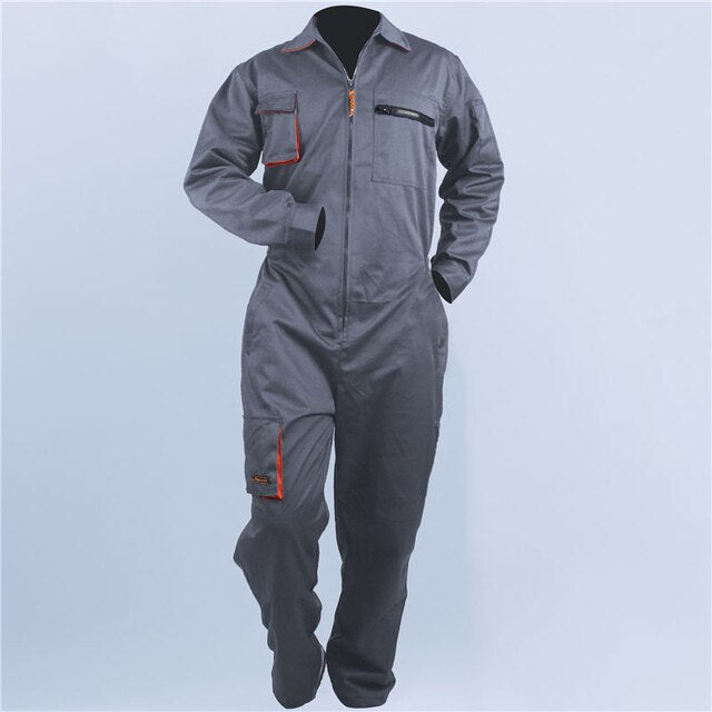 Denim Welder Suit Work ClothingCoveralls Dust Proof