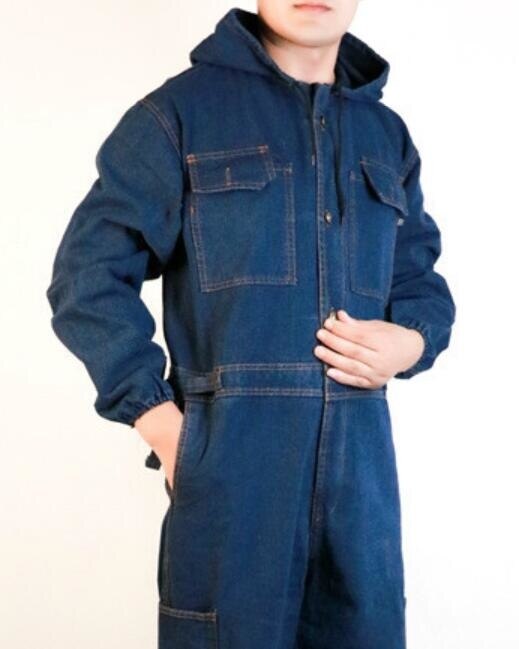 Work Clothing Dust proof Denim Overall