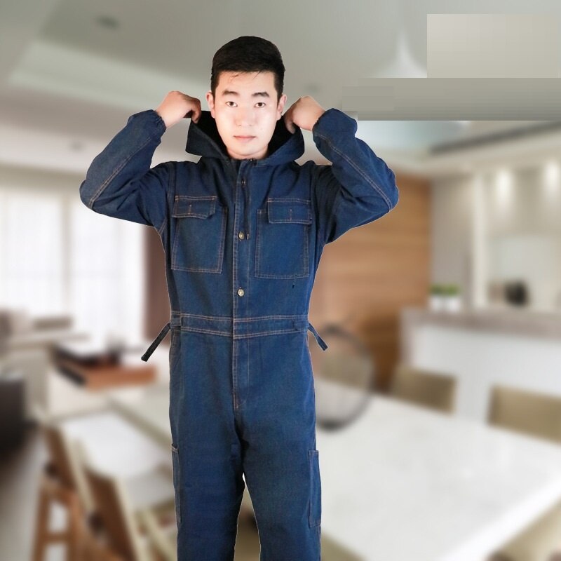 Work Clothing Dust proof Denim Overall