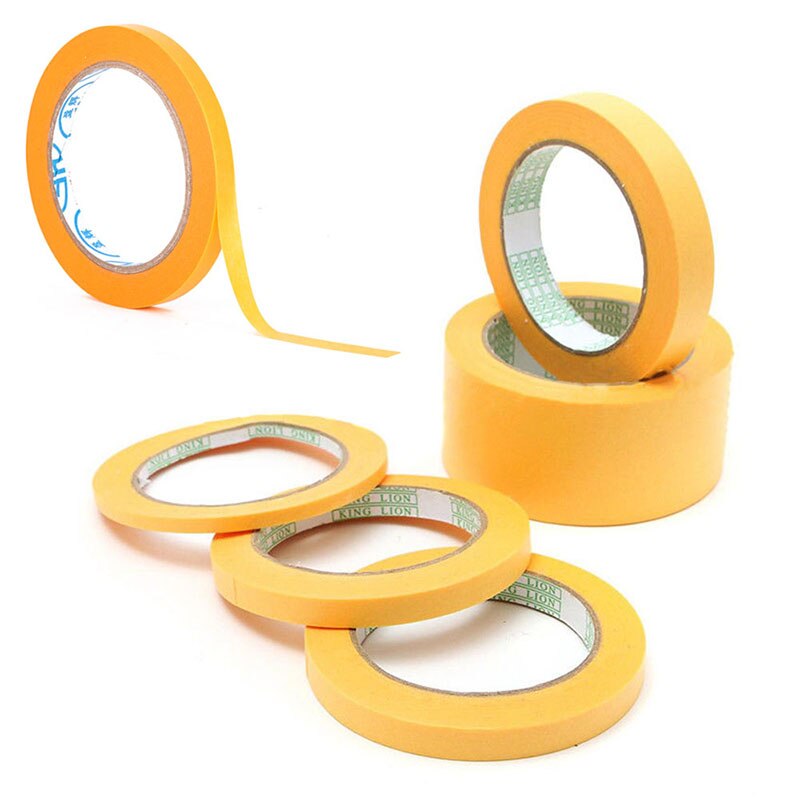 20M Yellow Masking Tape High adhesive tape